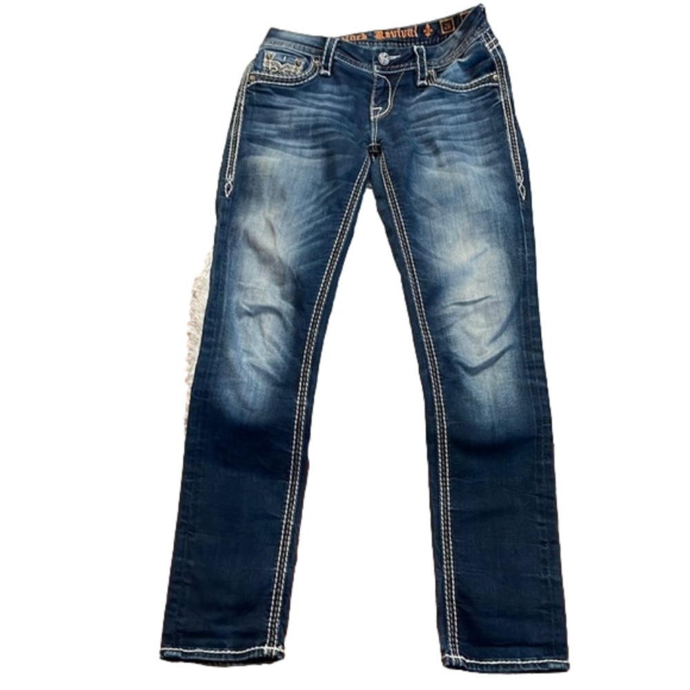 ROCK Revival Saralyn Easy Skinny Jeans Size 26